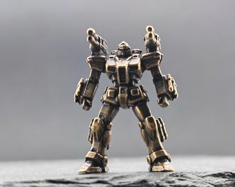Brass Macro Tiny Mecha – Unicorn Astray Inspired Micro World Figure