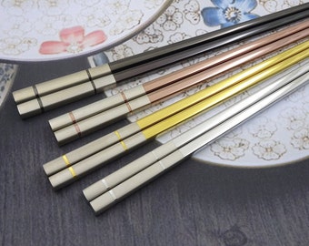 Personalized Chopsticks Pair Custom Chop Sticks Gift Bridesmaid Wedding Gifts for Her Him Women Mom Mothers Dad Utensils Engraved Kitchen