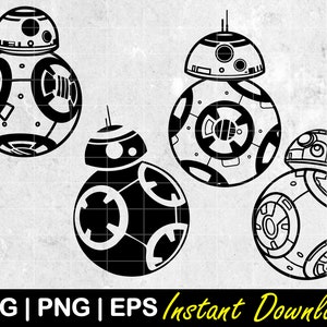 スターウォーズ BB8 BB-8 SVG クリップアート ベクター - Inc