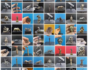 Catálogo de productos digitales / Figuritas de latón / Descarga - DoDogift