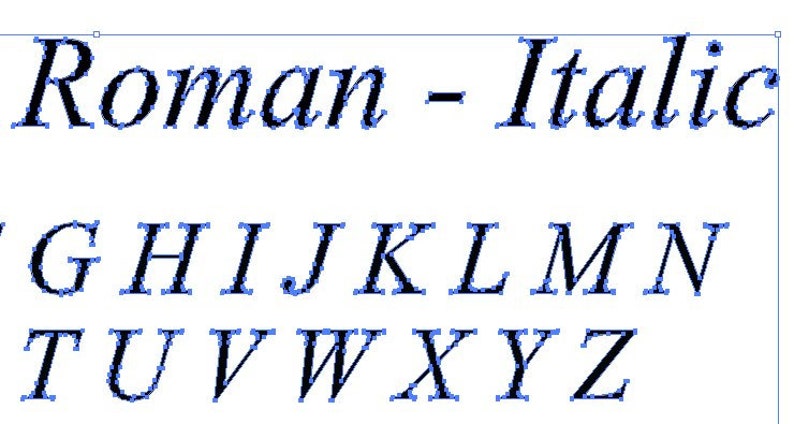 Times New Roman Italic Font: SVG Cut File (instant Download) - Etsy