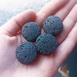 Lava stone spacers - low price, good quality