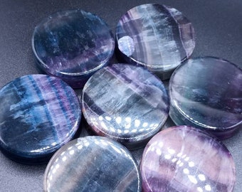 Fluorite Ear Stretchers