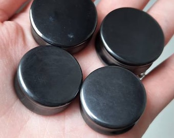 Hematite plugs / Size 5mm to 25mm / Good quality for low price