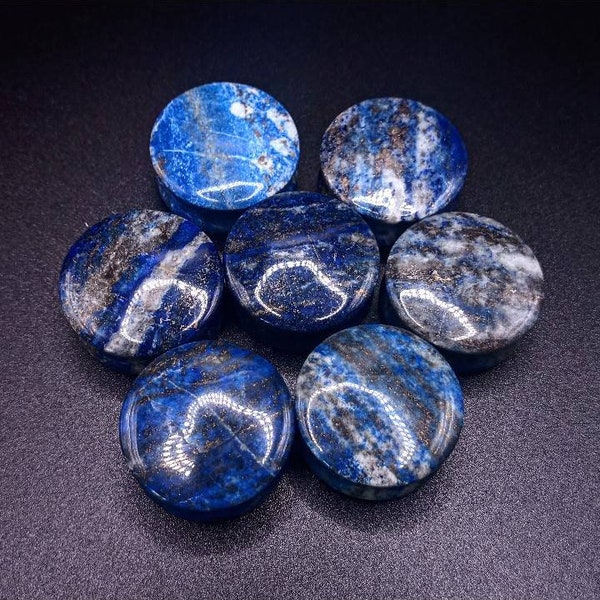 Ecarteurs en lapis lazuli 8mm - 25mm / Good quality, low price