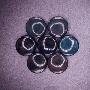 Rainbow obsidian screens (celestial eye obsidian) - 8mm - 25mm High quality, low price