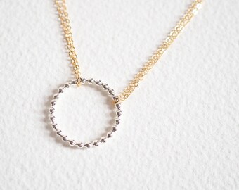 Two Tone Jennifer Necklace