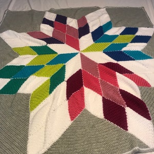 Star Quilt Style Afghan