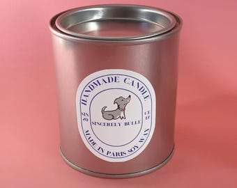 Handcrafted scented candle made with natural soy wax (EU) / Vegan candle