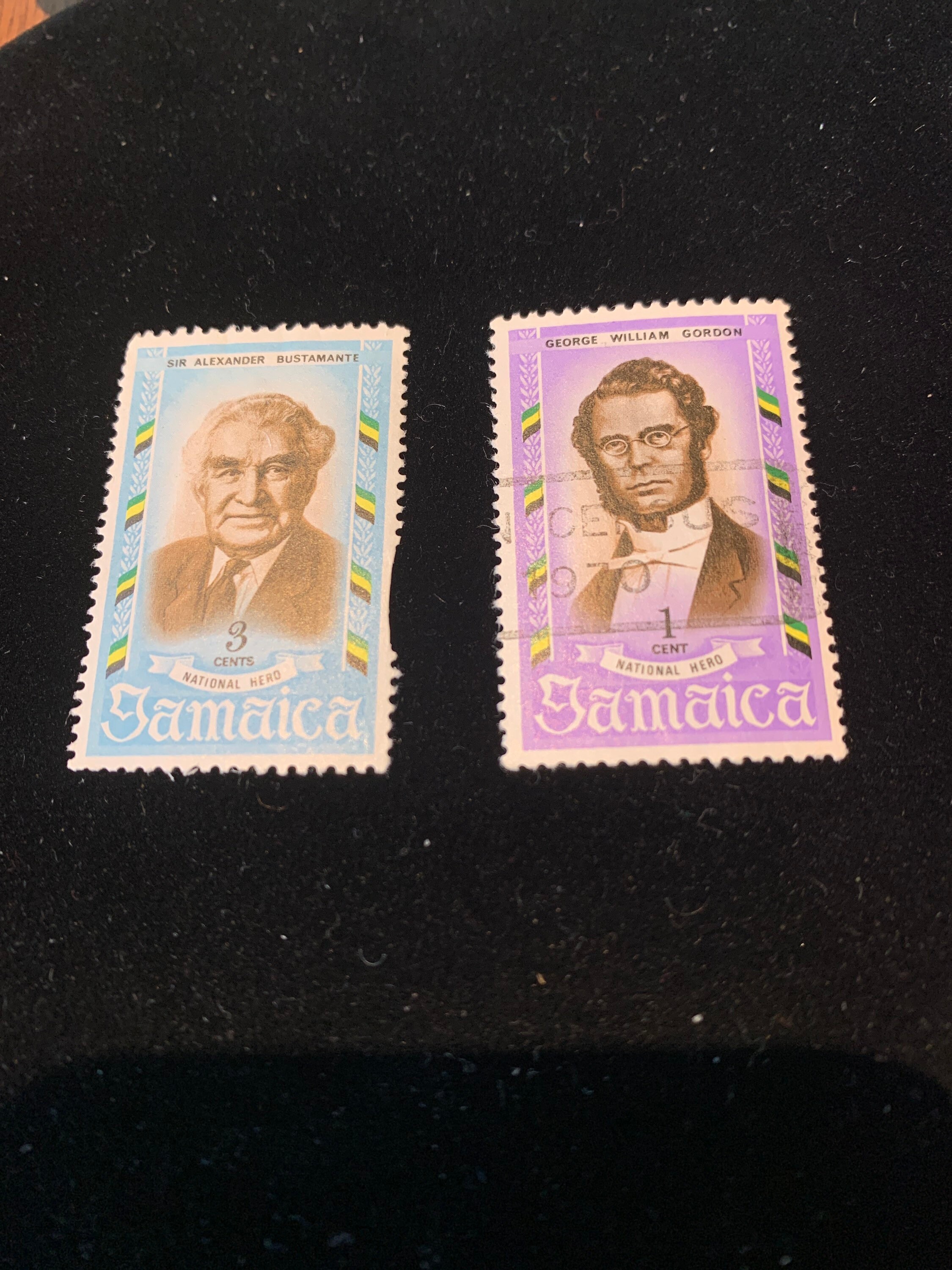 Postage stamps from Jamaica lot of two 1970 Etsy
