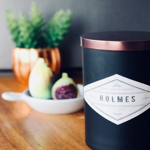 HYGGE 8 Oz Soy Candle Handpoured Candlefolk Etsy