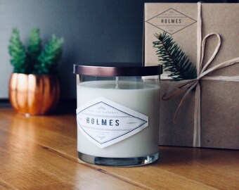 English Garden Scented Soy Candle - 8 oz Hand Poured Tumbler