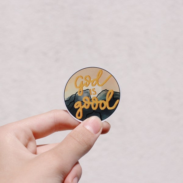 God is good sticker