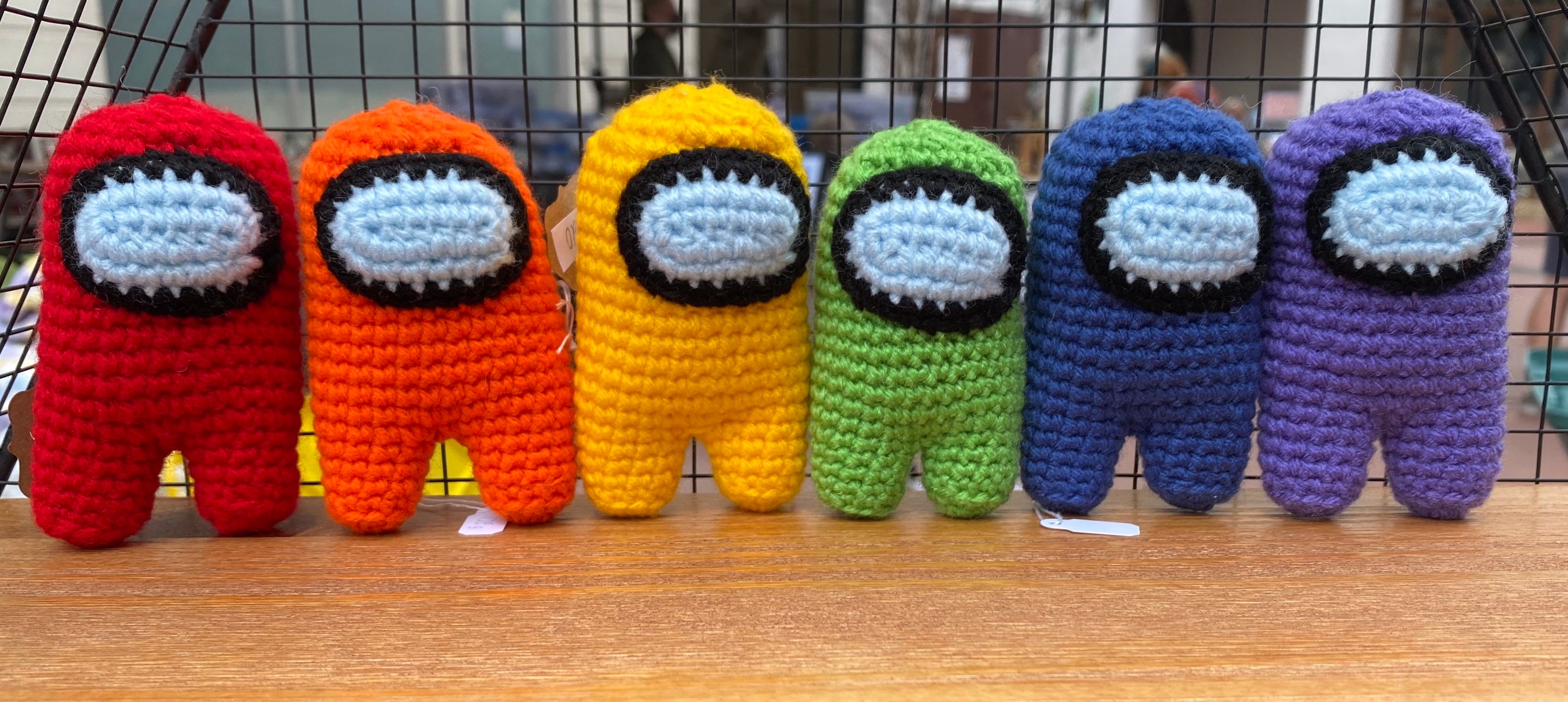 Tejer Peluches De Among Us De Lana Amigurumi De Ganchillo Hecho A