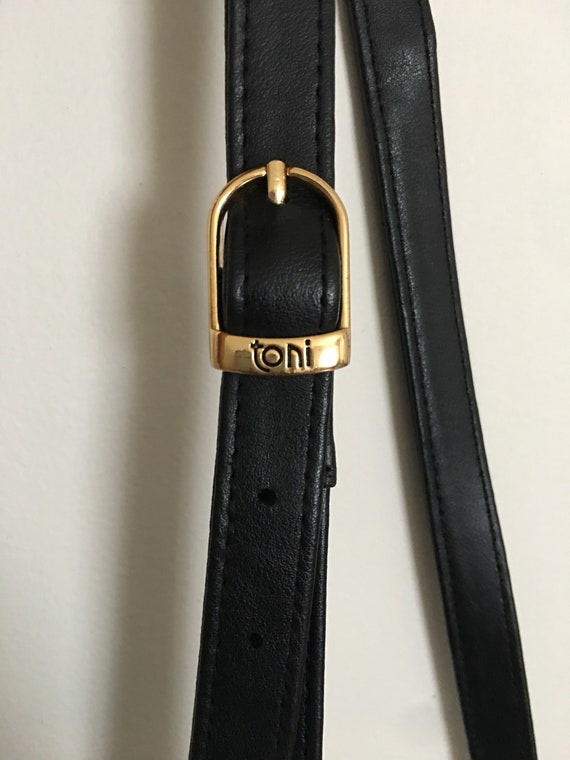 TONI 1980s tassel fringe shoulder bag crossbody c… - image 7