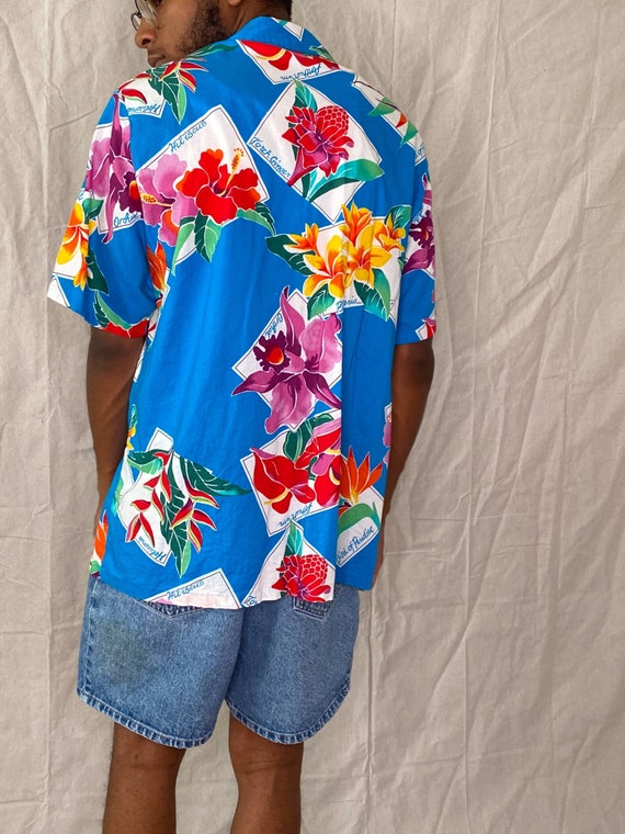 PASSION FRUIT 1980s Hawaii Indonesia Short Sleeve… - image 4