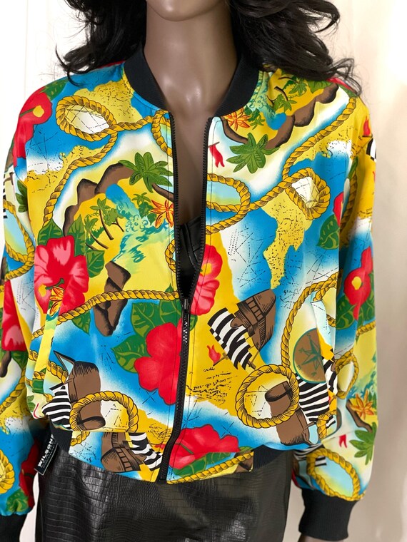 80's Band Collar Jacket by Notations