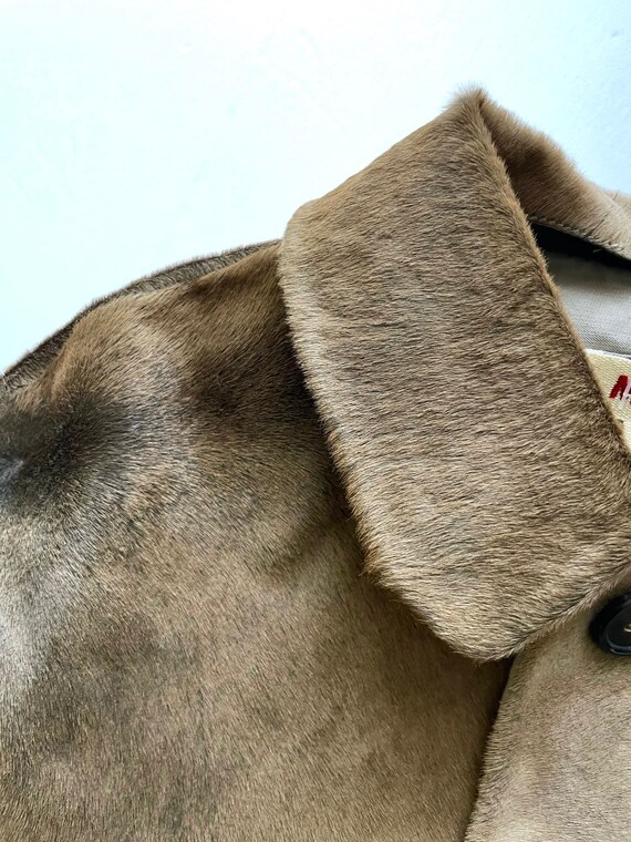 MARNI 100% Vitello Calf Genuine Calf Fur Ombré Bo… - image 8