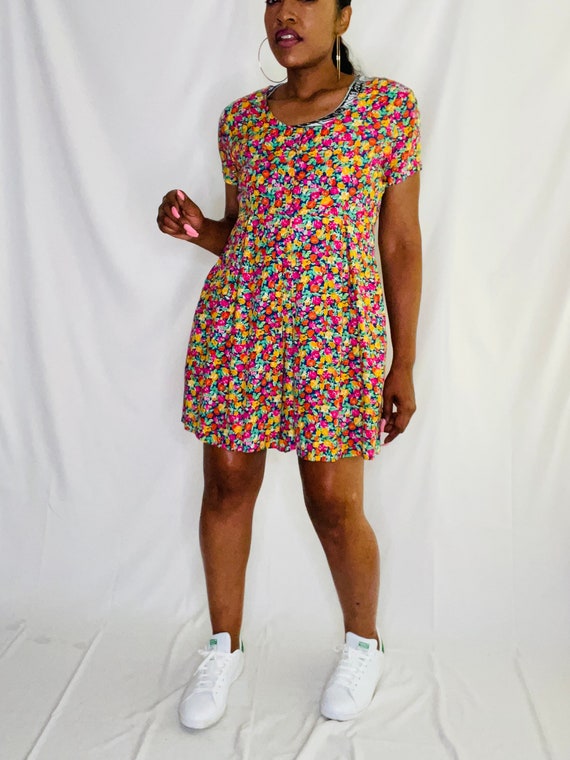 THE LIMITED 1990s Blossom Inspired Floral Romper … - image 3