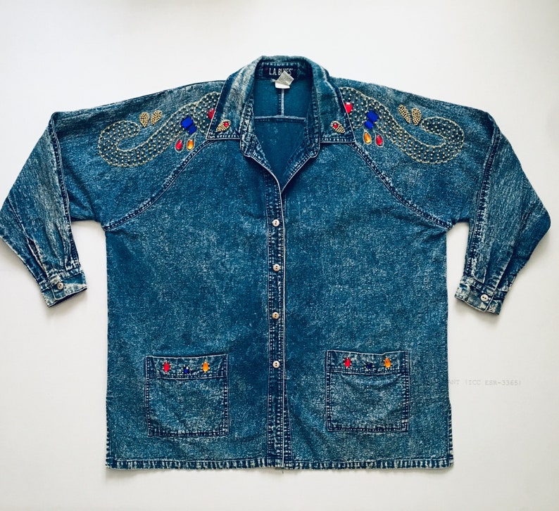 la blues jean jacket