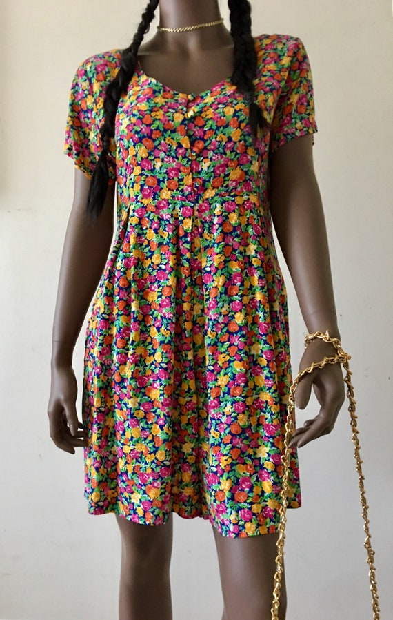 THE LIMITED 1990s Blossom Inspired Floral Romper … - image 5