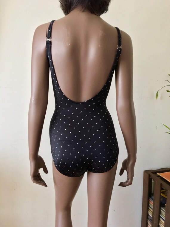 ROXANNE 1970s low Cut Swimsuit, One-piece,  Conve… - image 3