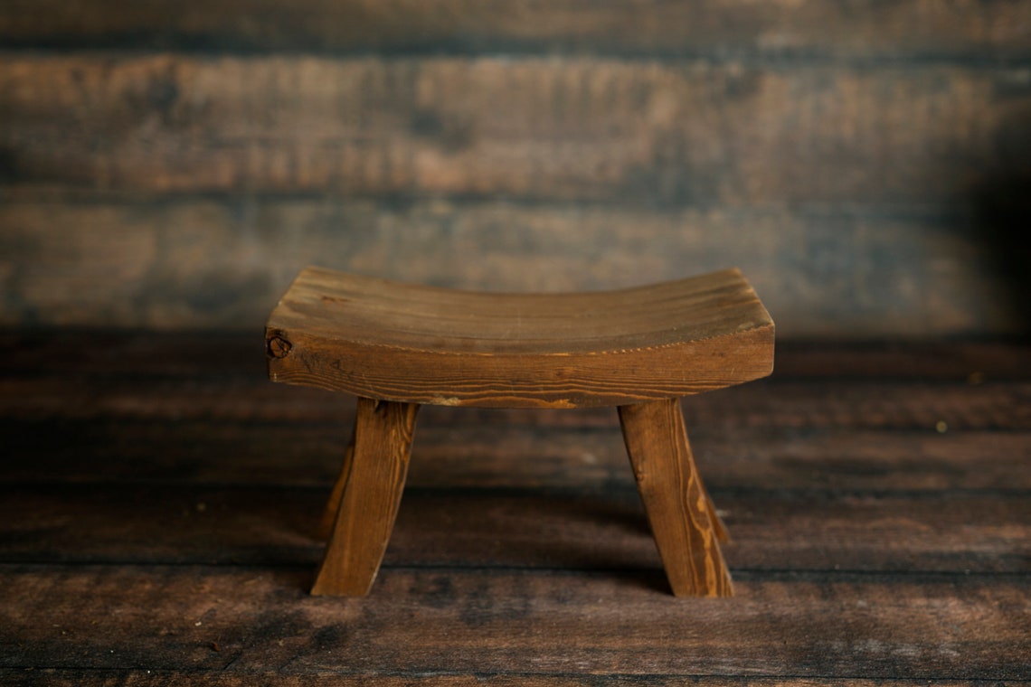 Real Wood Photography Bench Prop Sitter and Toddler Bench Etsy
