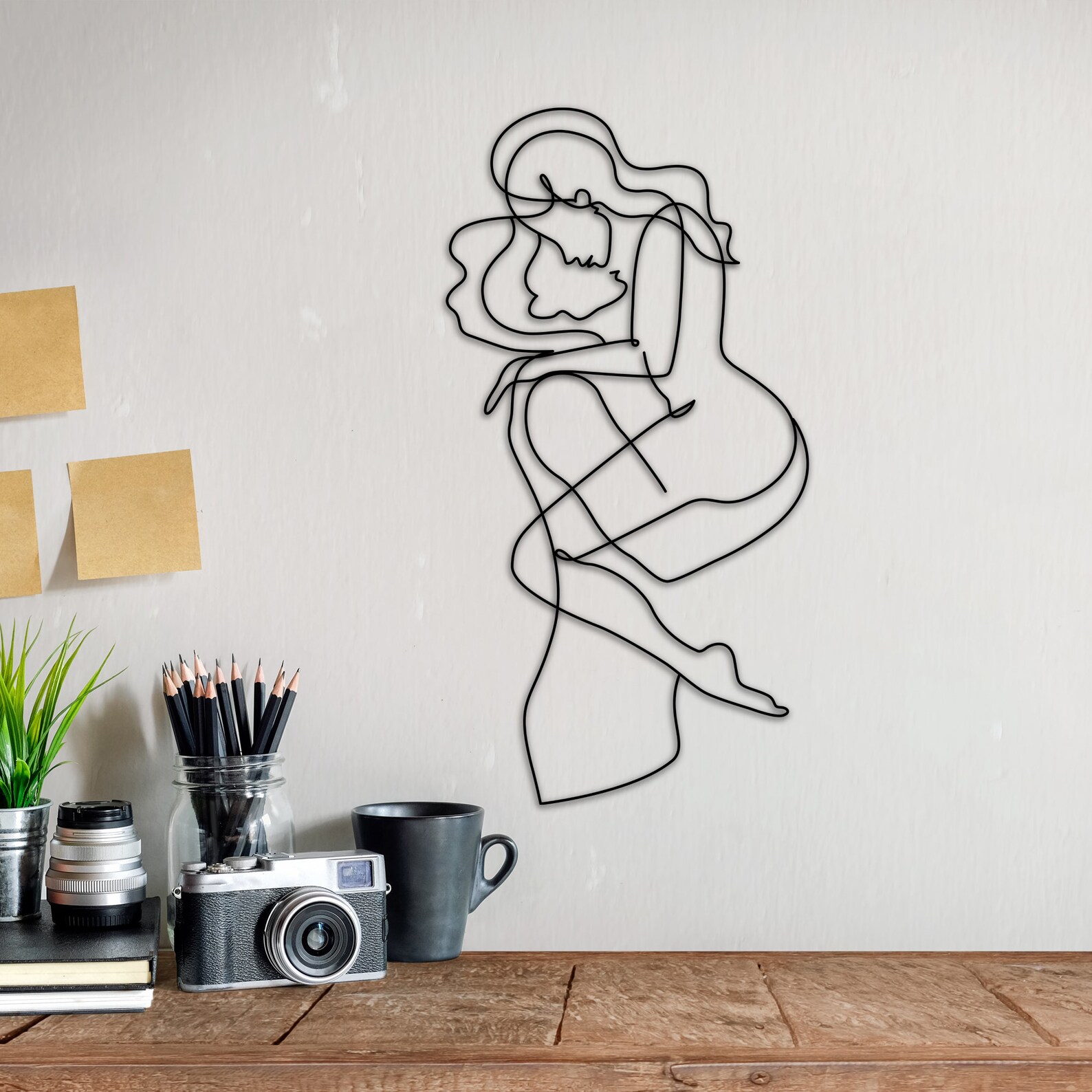 Wire Art Couple in Love Wall Mounted Decor | Etsy