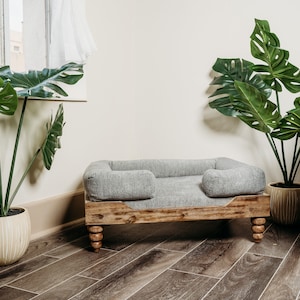 raised dog bed frame