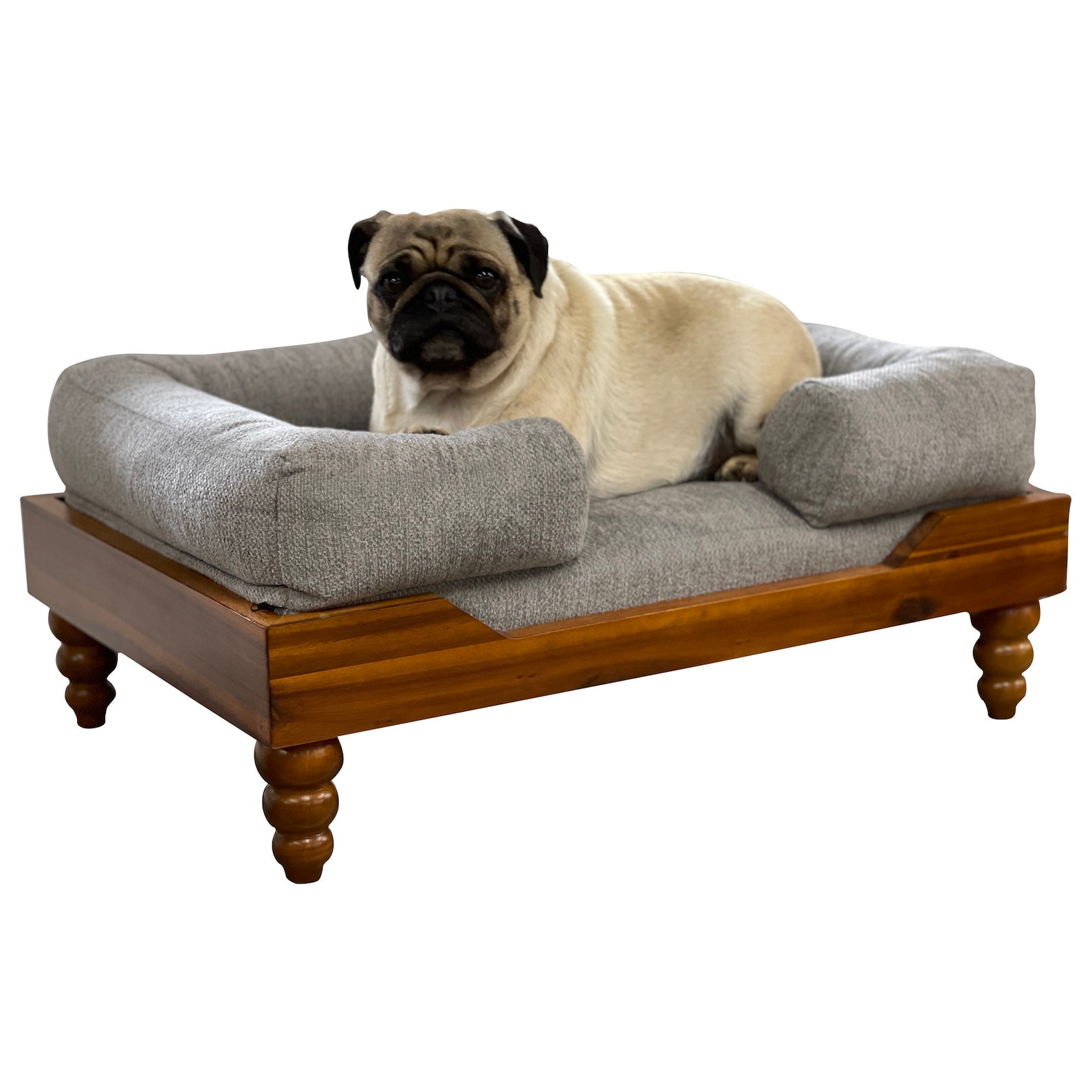 Mid Century Modern Dog Bed Memory Foam Pet Bed 828 Pet Etsy