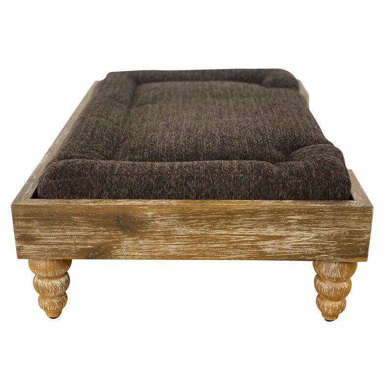 828 Pet Supplies Medium Washed Oak Dog Bed Orthopedic Etsy