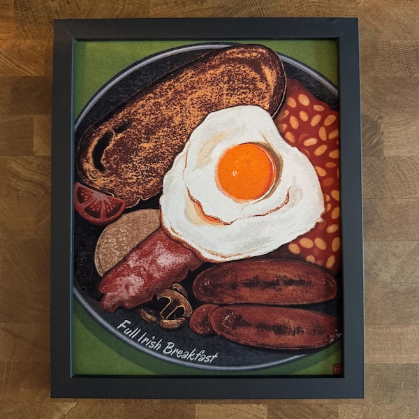 Full Irish Breakfast | 8"x10" Print