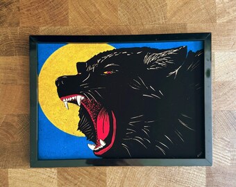 Bark at the Moon | 5”x7” Print