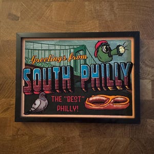 Grüße aus dem Süden Philly | 5"x7" Druck