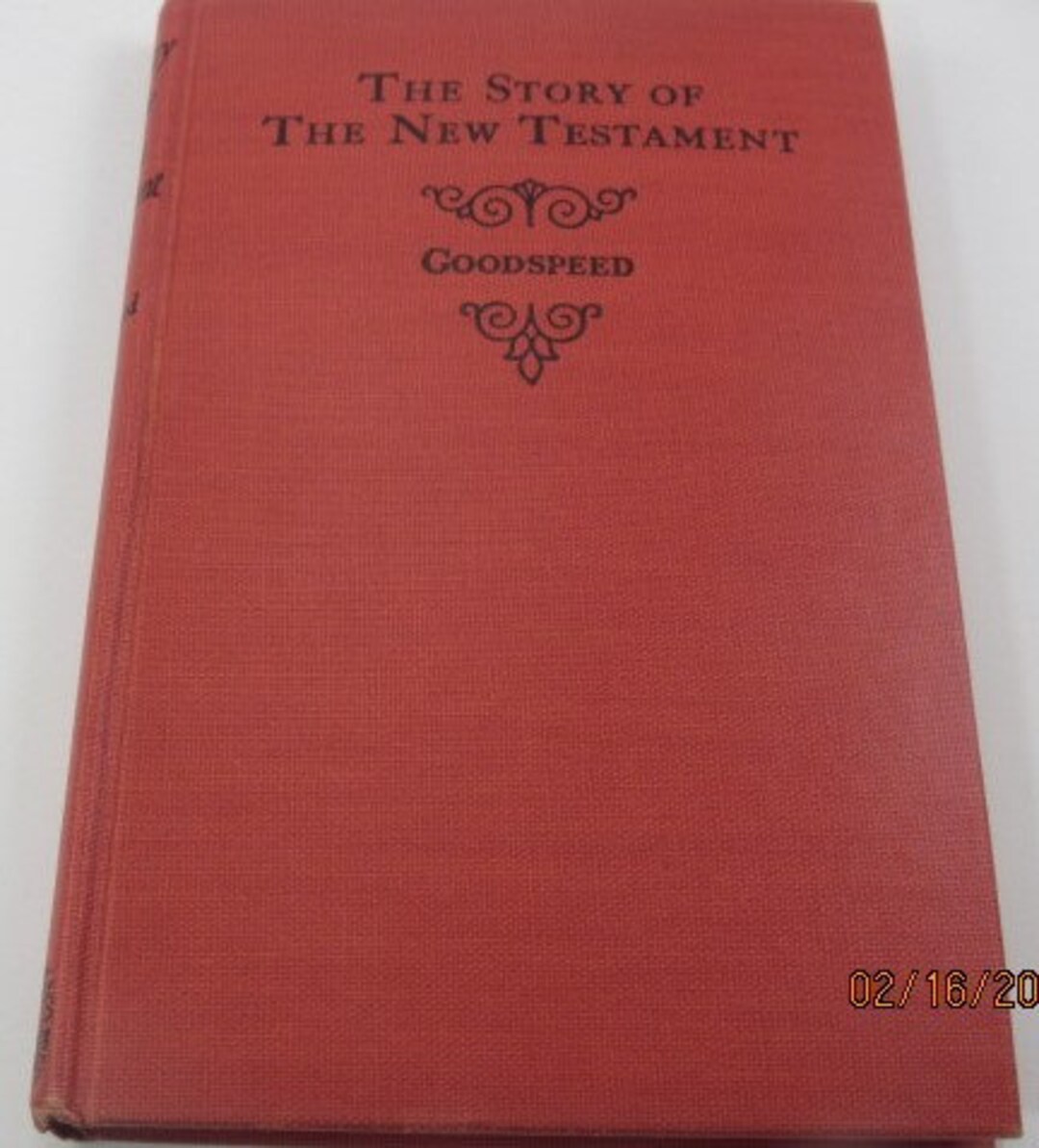 The Story of the New Testament by Edgar J. Goodspeed (1945) Univ of
