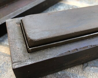Vintage Norton Fisherman/'s Hook Sharpening Stone in Original Case NOS-Free ship