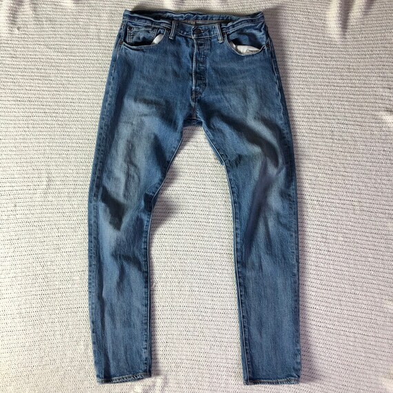 levis 501 customised and tapered jeans