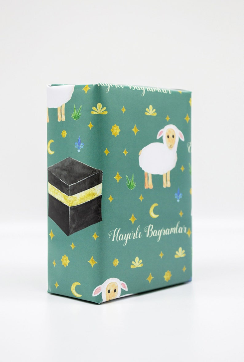 Wrapping Paper Sheep /& Kaaba