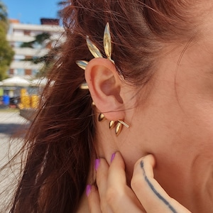 Leaf Ear Cuf Earring