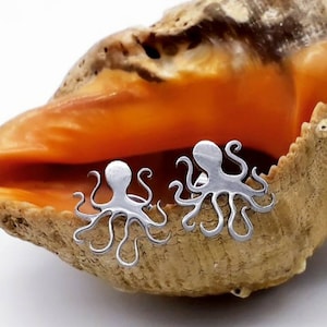 Octopus Earrings