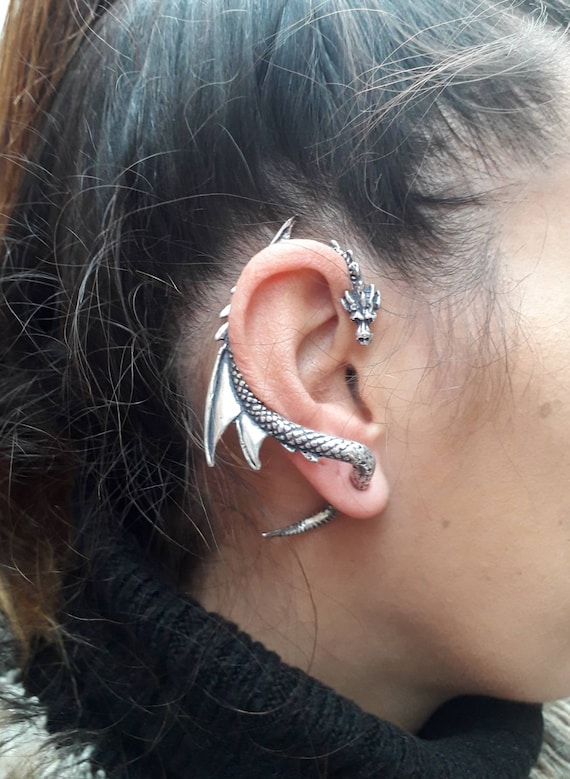Dragon Earring Etsy