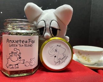 AnxieTea Fox (Collab) Green Tea Blend