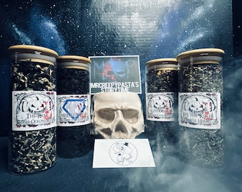 SPOOKY EXCLUSIVE Creepy Pasta Inspired XL Tea Set