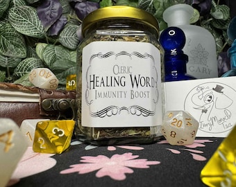Healing Word (Cleric) Immunity Boosting Herbal Tea