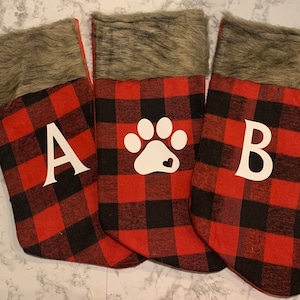 Customized Christmas stockings