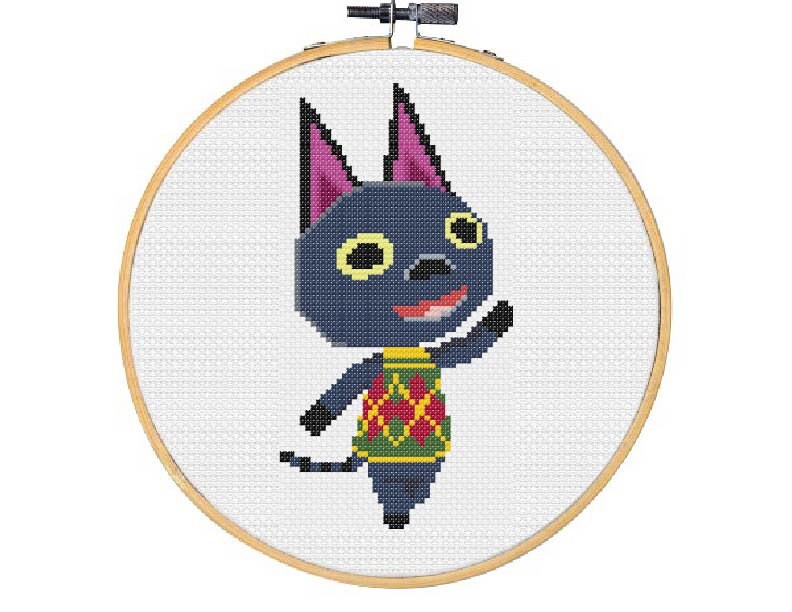 Kiki Animal Crossing Cross Stitch Pattern - Etsy Kiki Animal Crossing Cross Stitch Pattern - Etsy