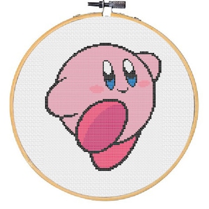 Kirby Cross Stitch Pattern