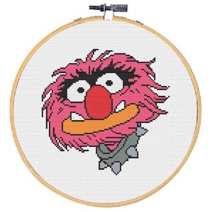 Animal Muppets Cross Stitch Pattern
