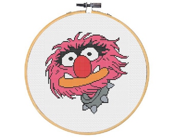 Animal Muppets Cross Stitch Pattern