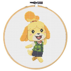 Isabelle Cross Stitch Pattern